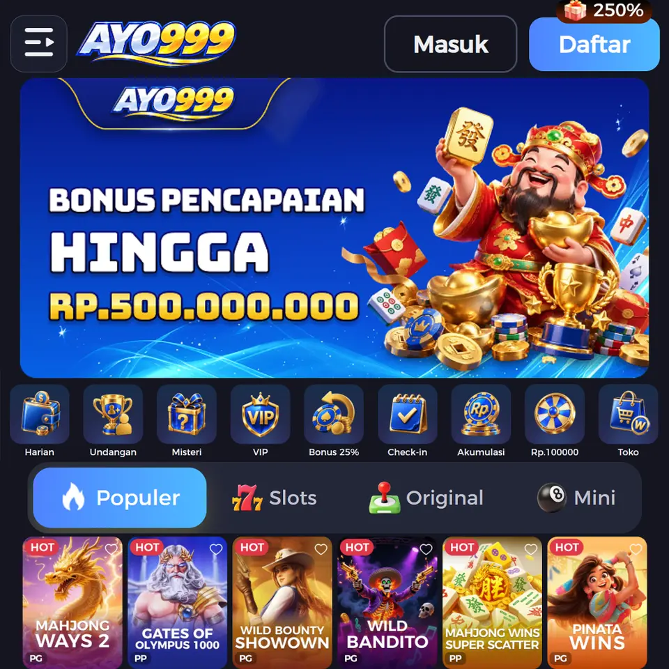 AYO999 Masuk